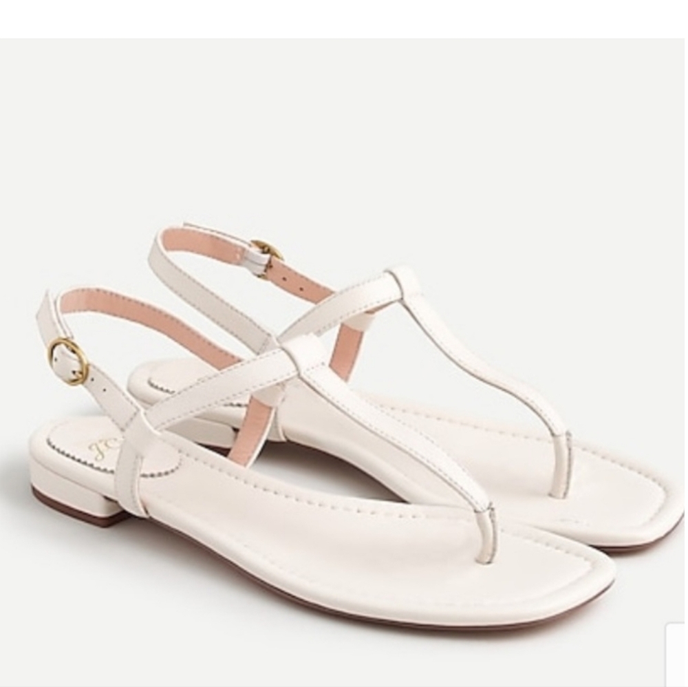 J CREW ABBIE Thong Sandals Size 9.5